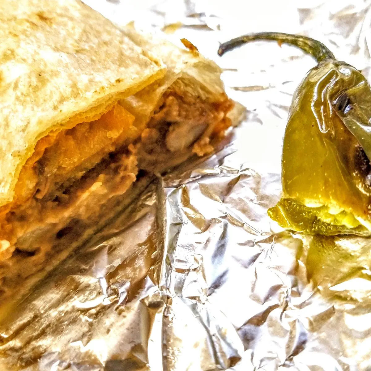 Bean Rice and Cheese Burrito