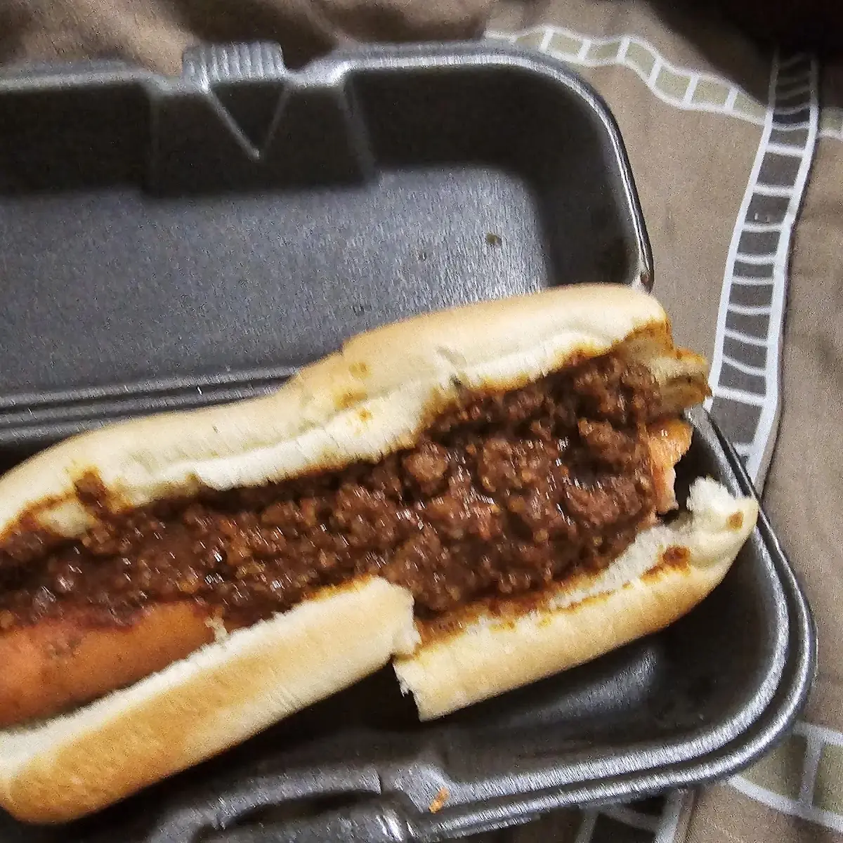Cook Out Style Hot Dog