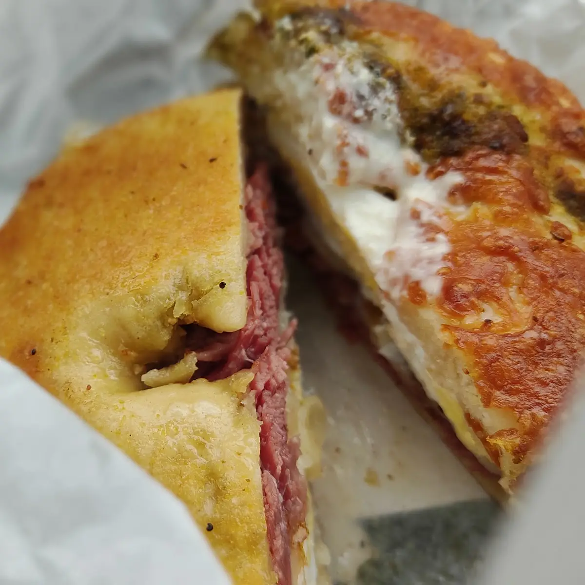 Corned Beef Bagel