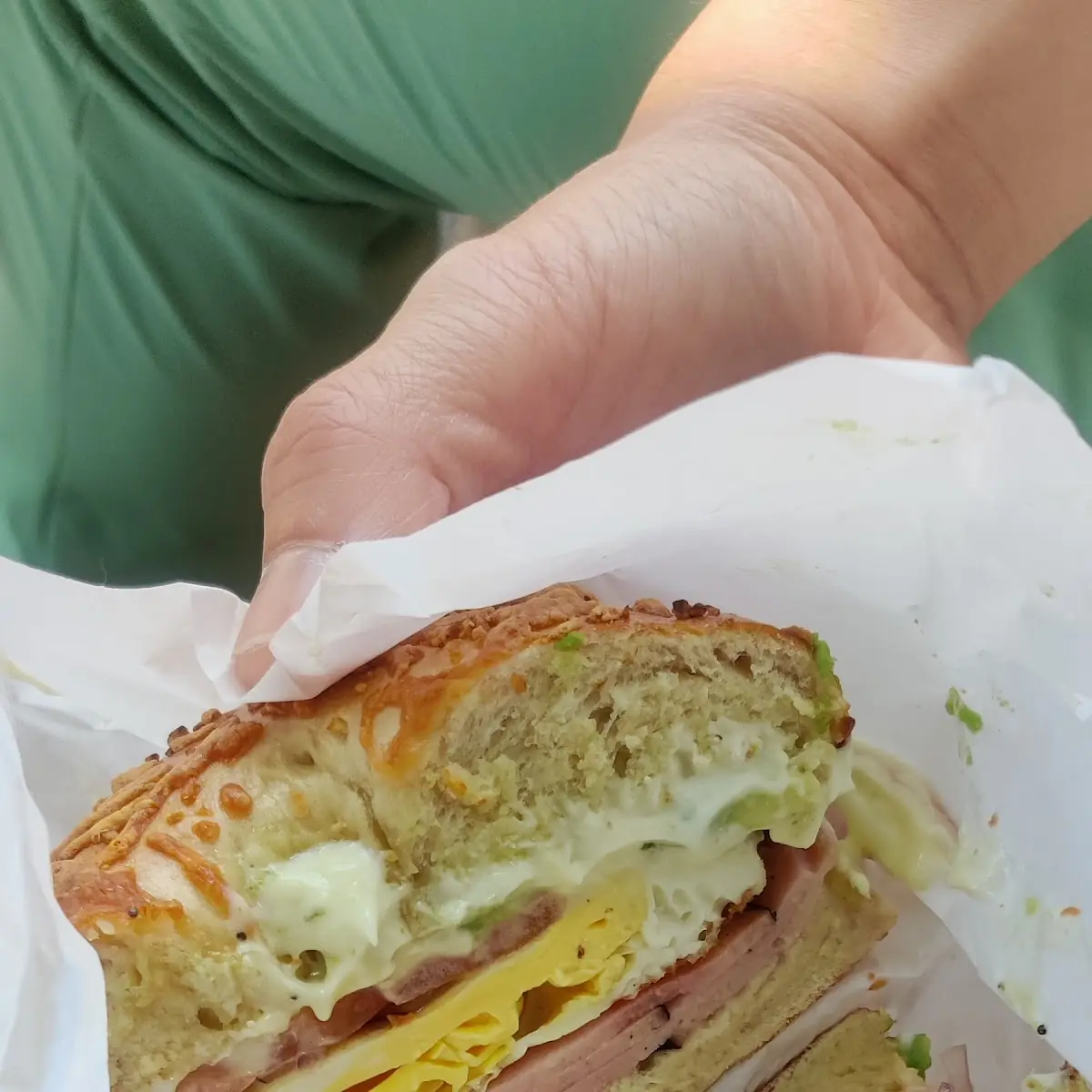 Ham Egg and Cheese