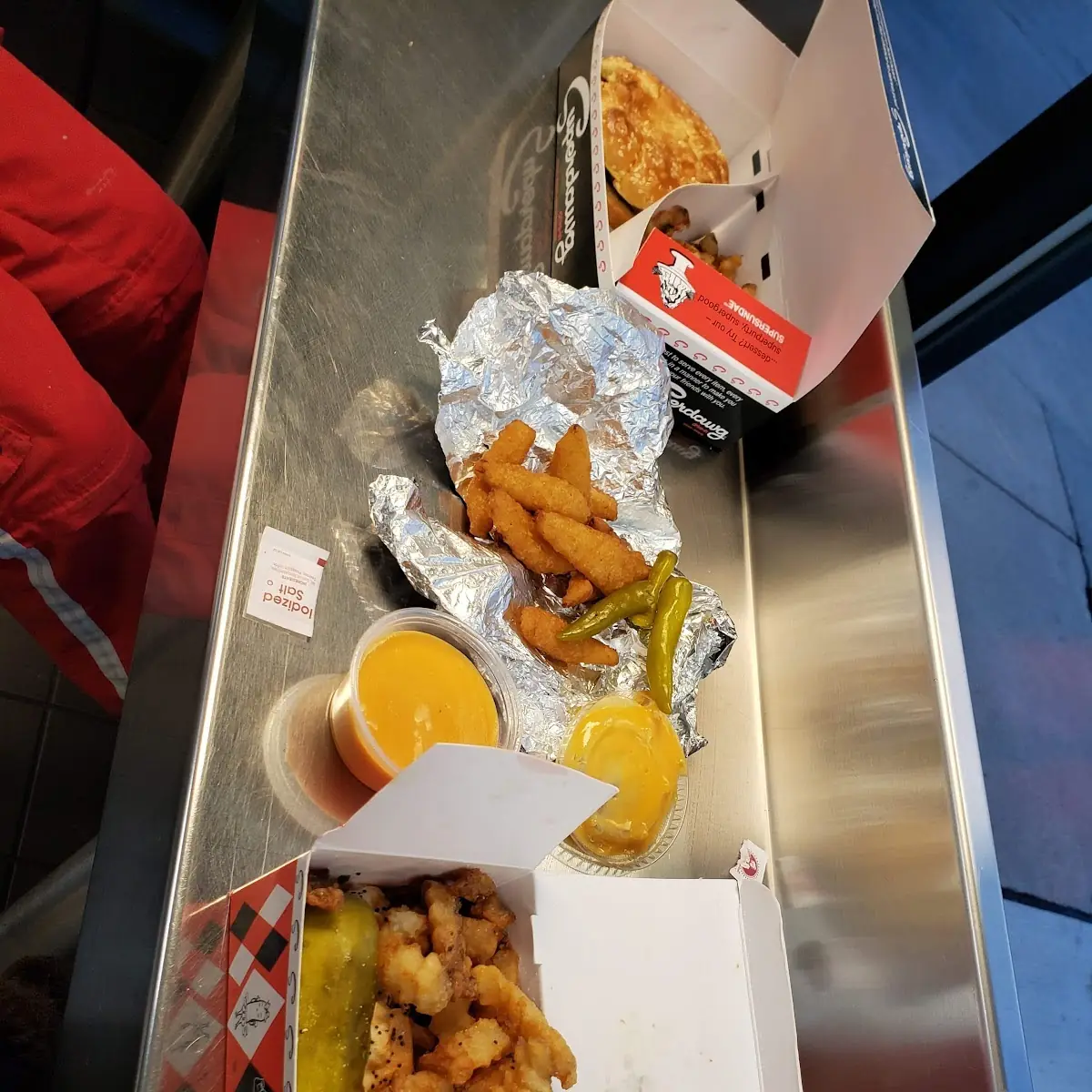 Chicago Dog and Fries