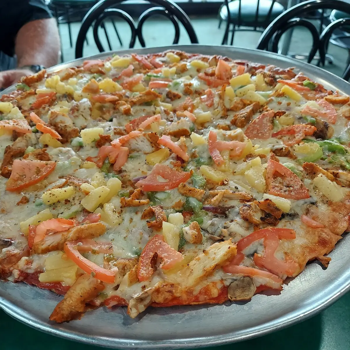 Chicken Bacon Ranch Pizza