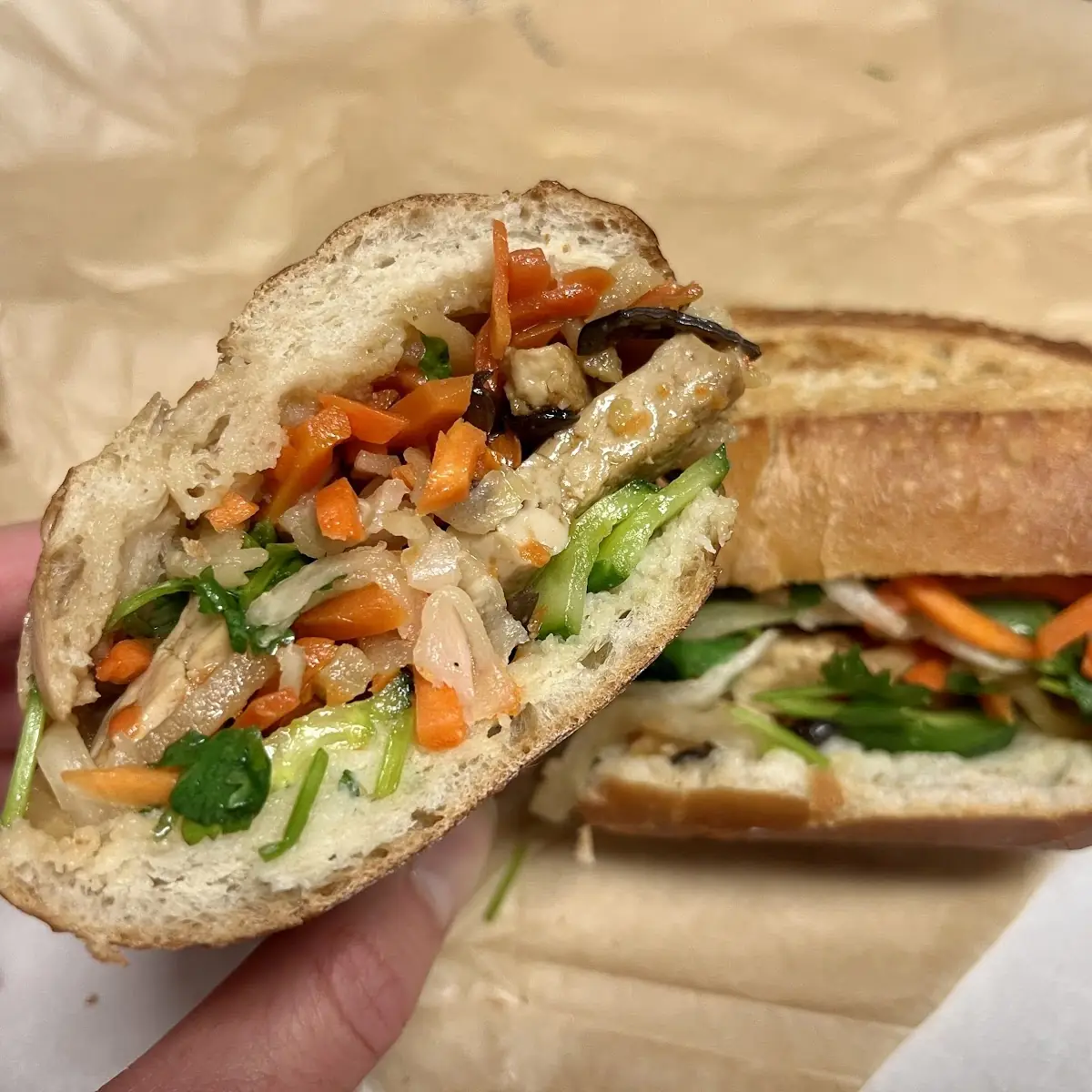 Vegetarian Banh MI