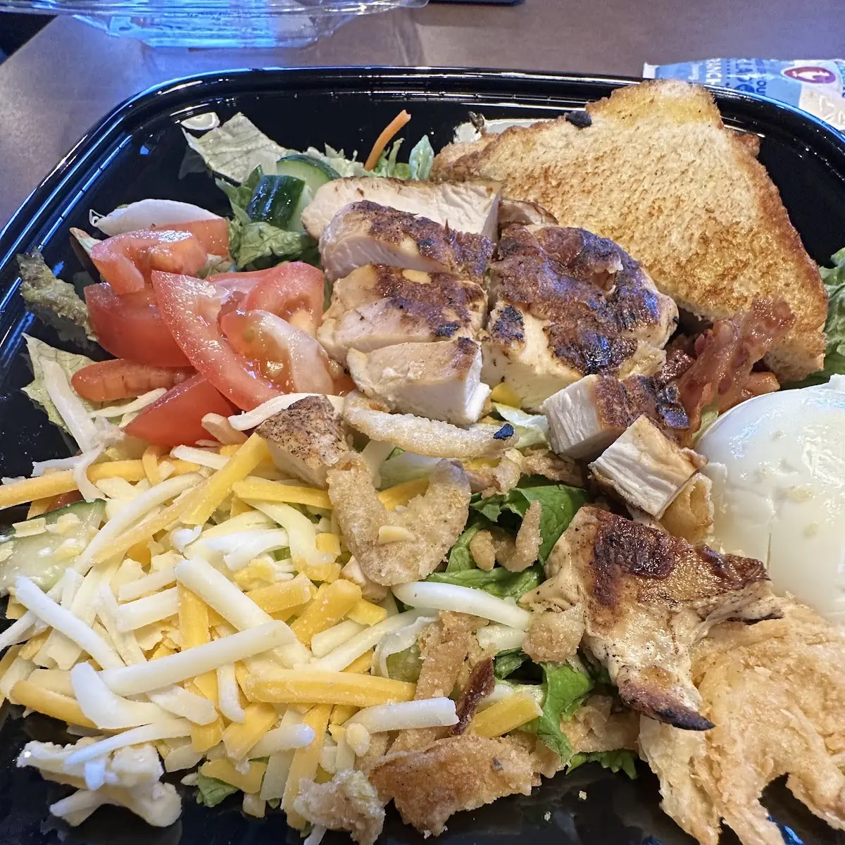 Cobb Salad with Fried Chicken