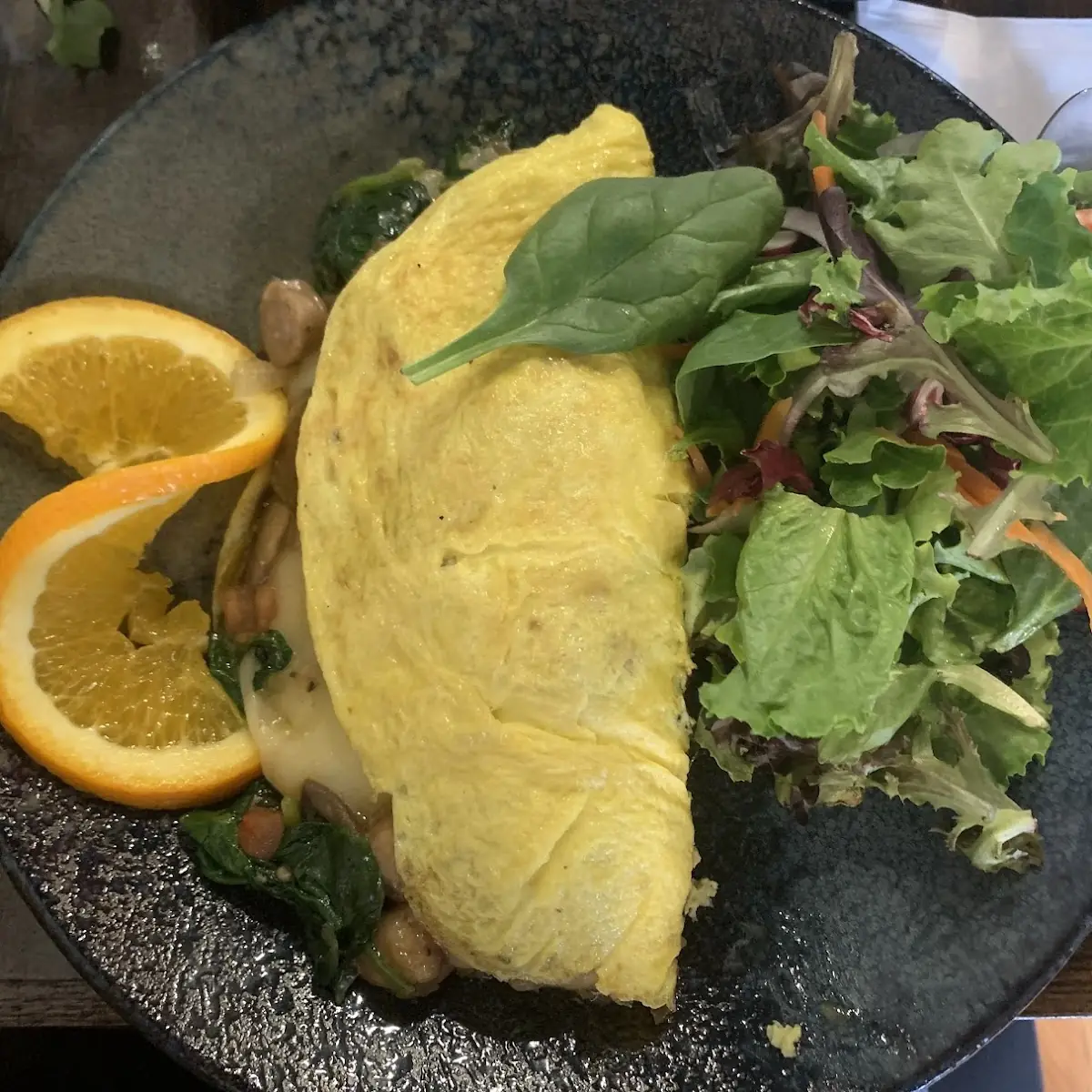 Omelette with Side Salad
