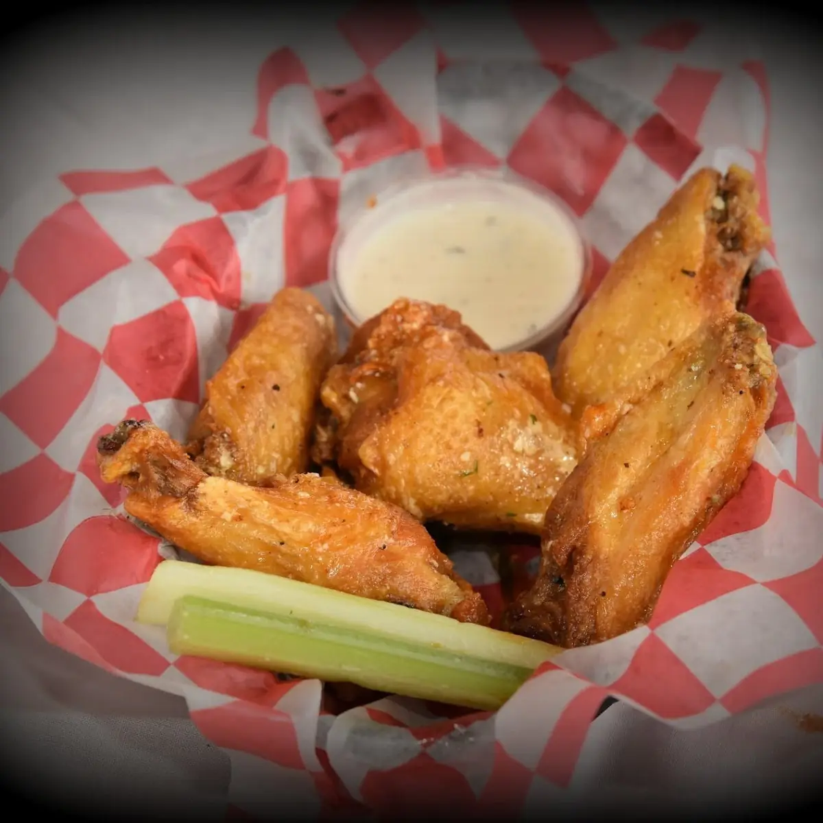 6 Boneless Wings BBQ Sauce