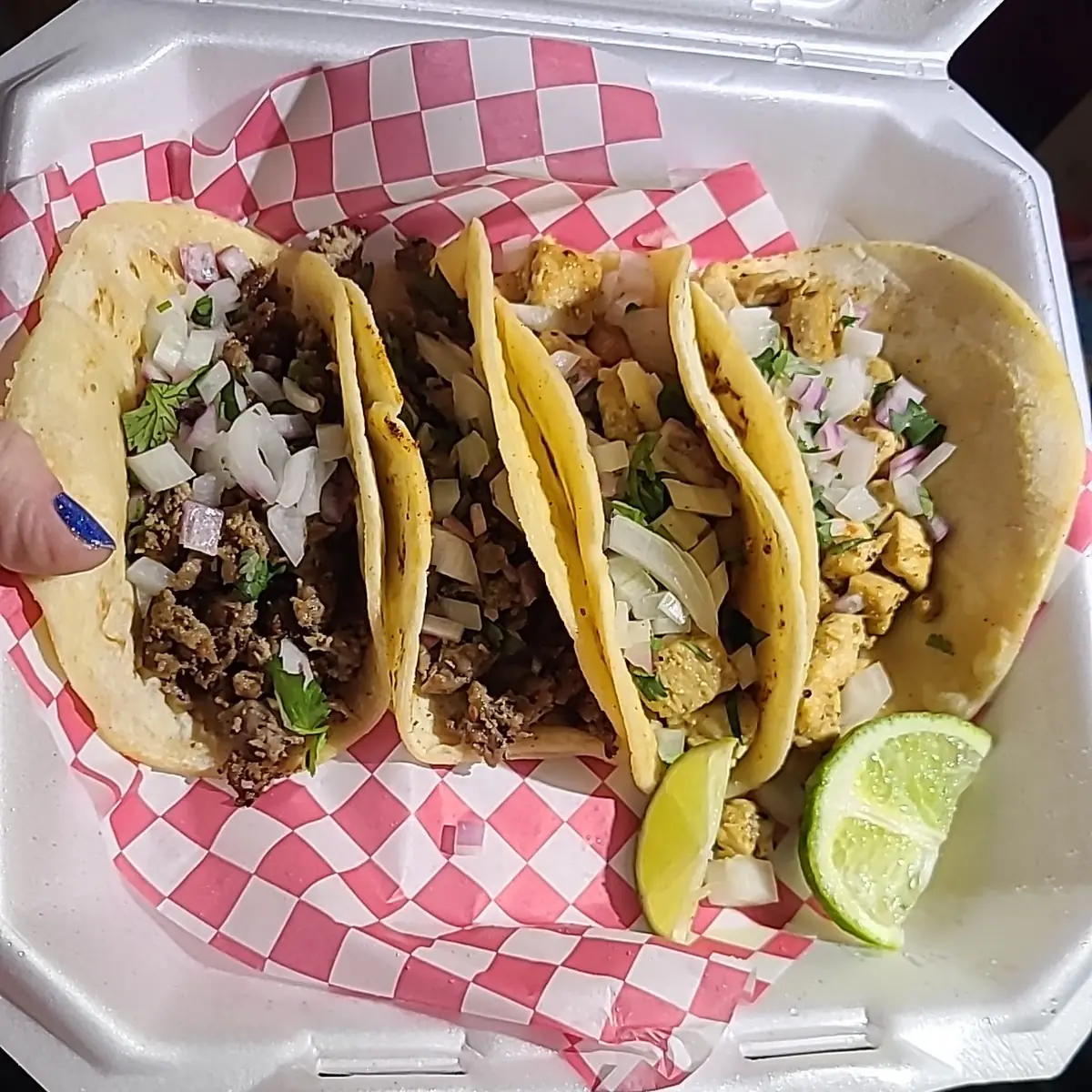 Chicken Tacos with Everything