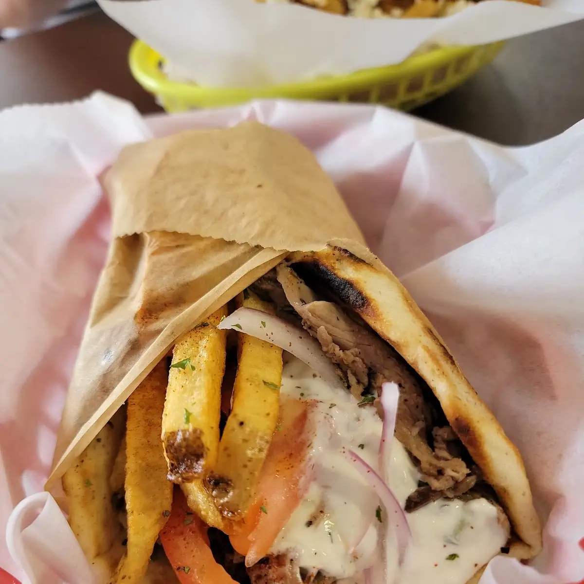 Souvlaki Chicken Gyro