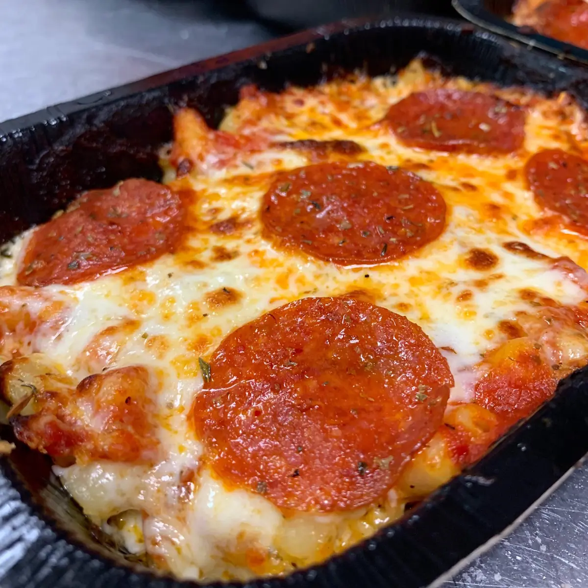 Chicken Parmesan Mac and Cheese