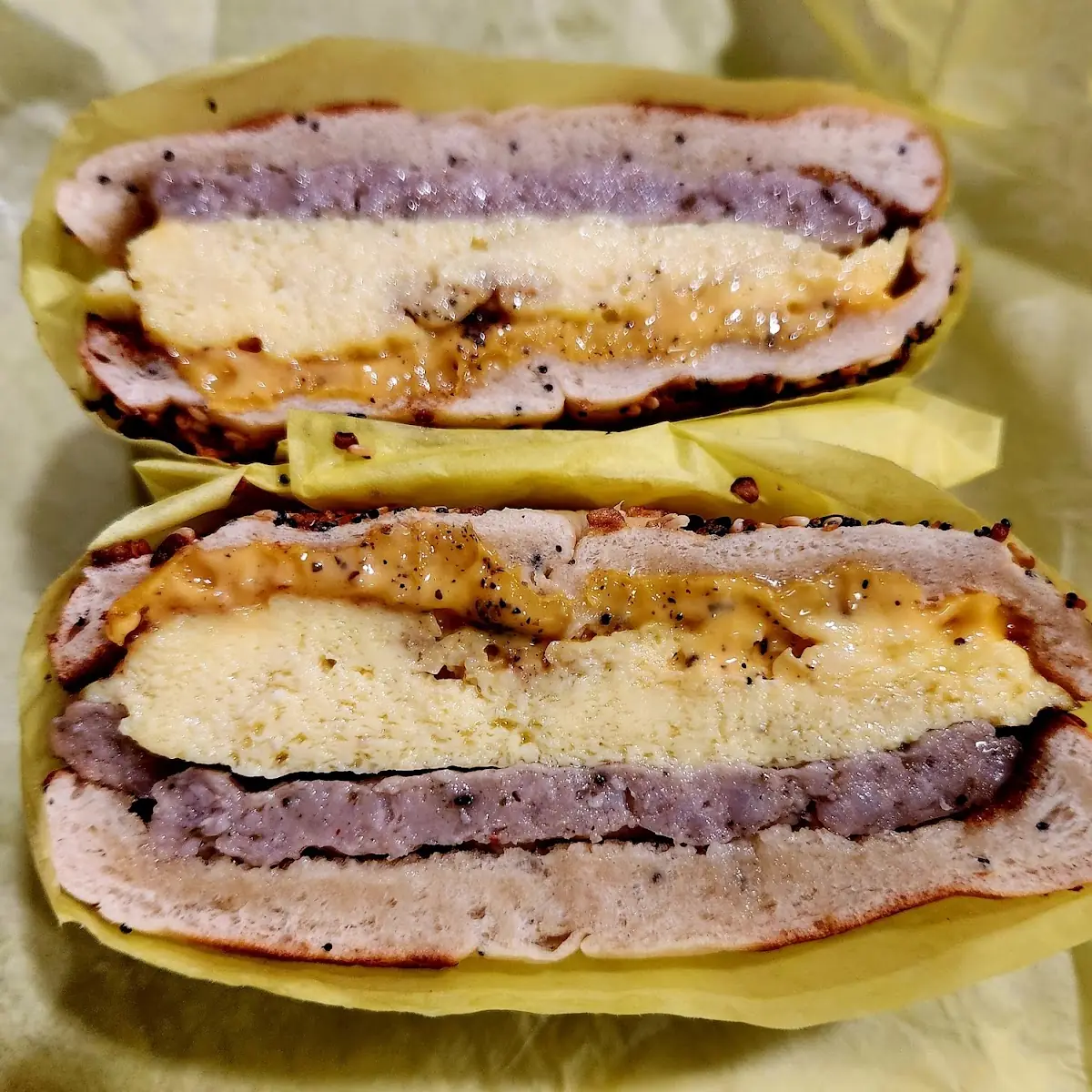 Sausage Egg and Cheese Bagel