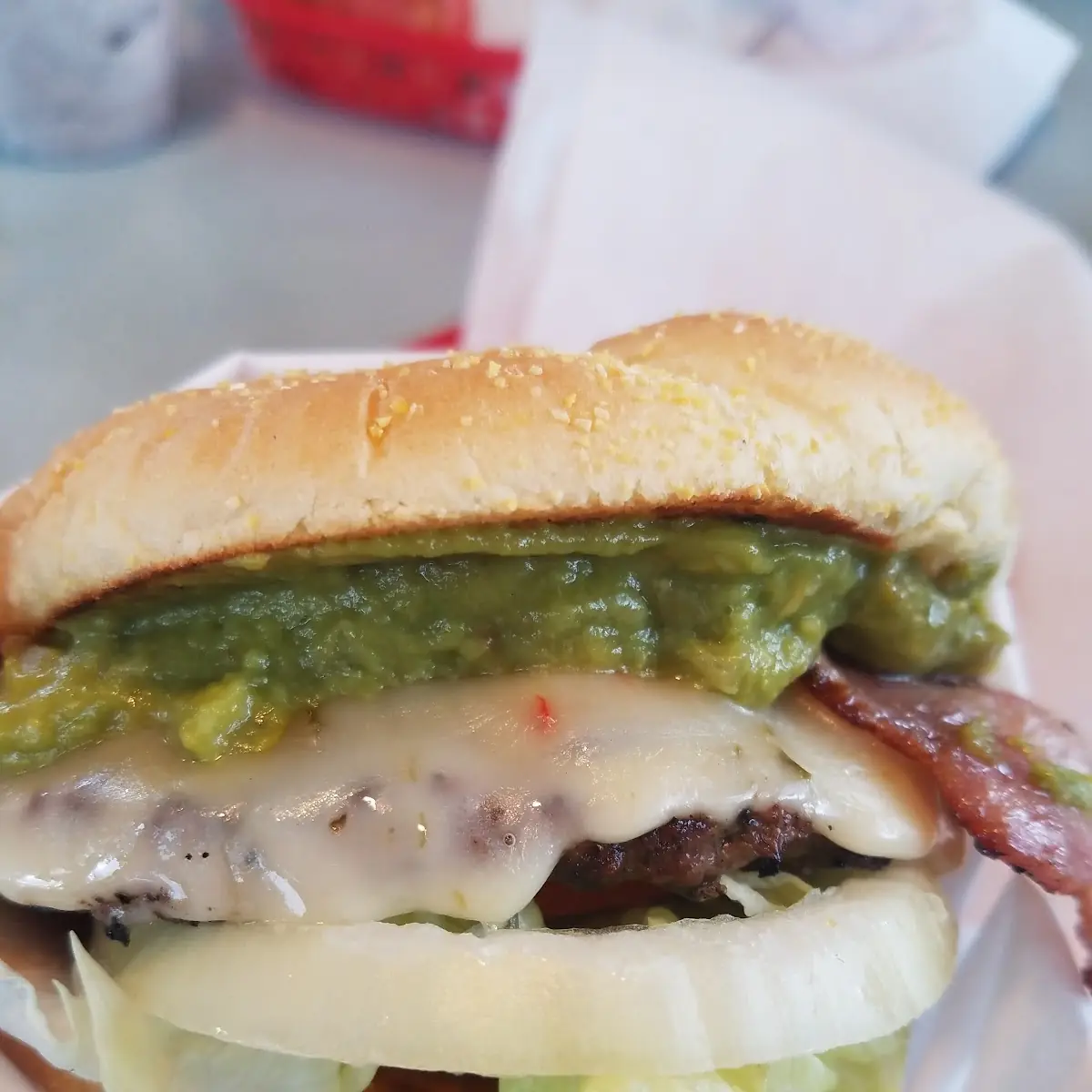 Guacamole Bacon Burger