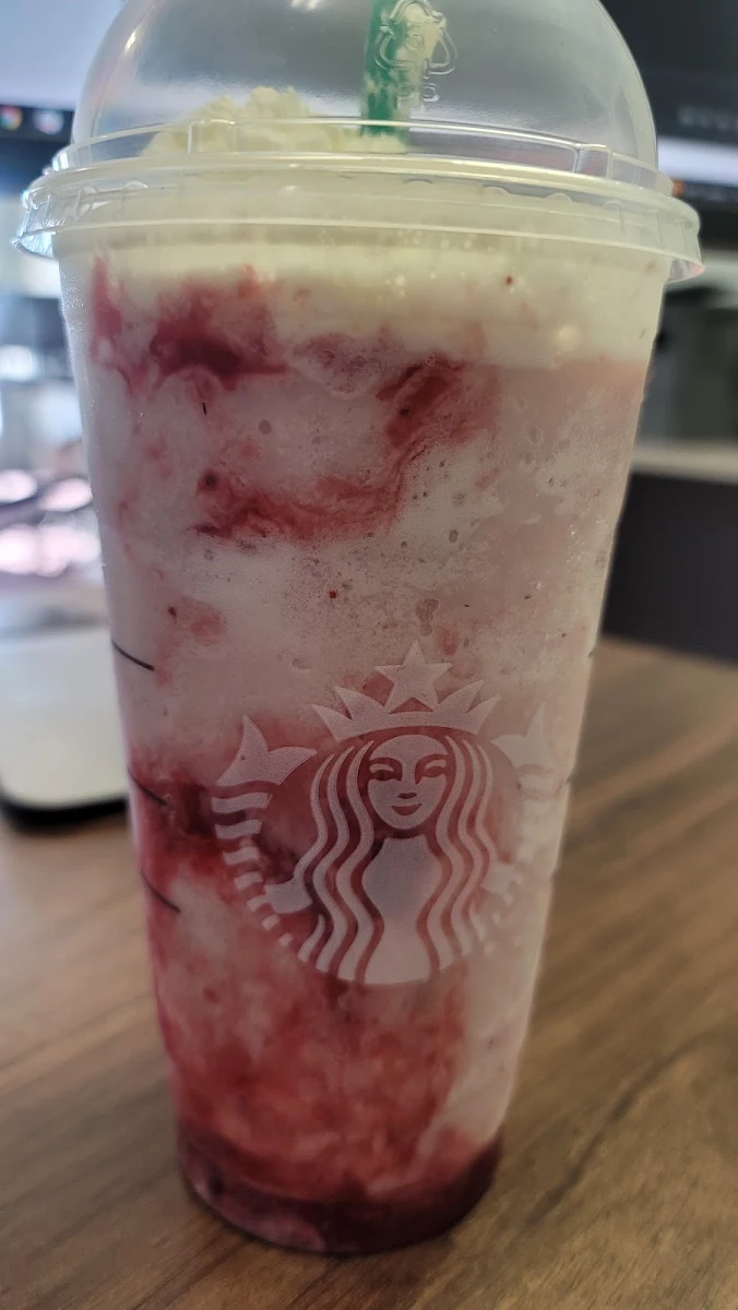 Strawberry Frappe
