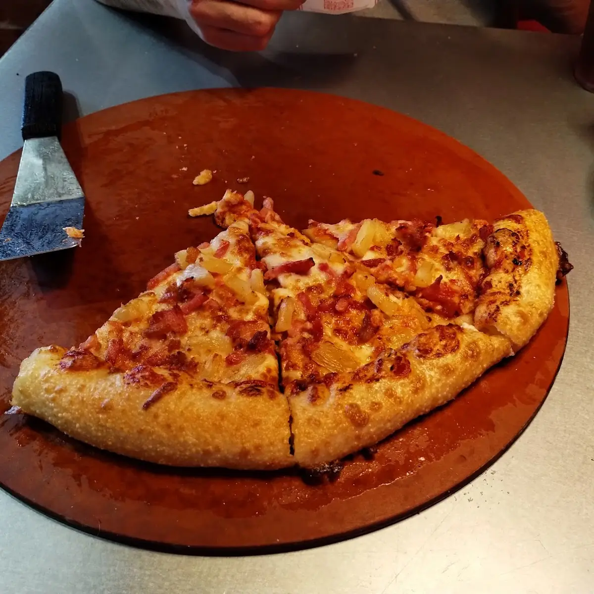 Hawaiian Pizza Stuffed Crust