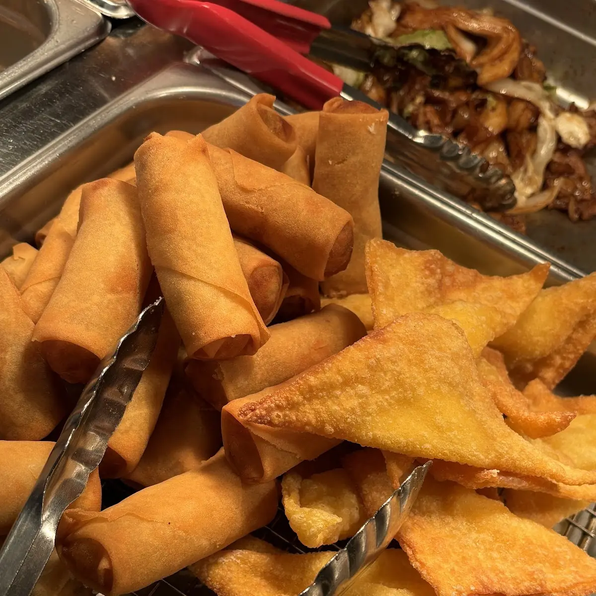 Crispy Spring Rolls & Fried Rangoons
