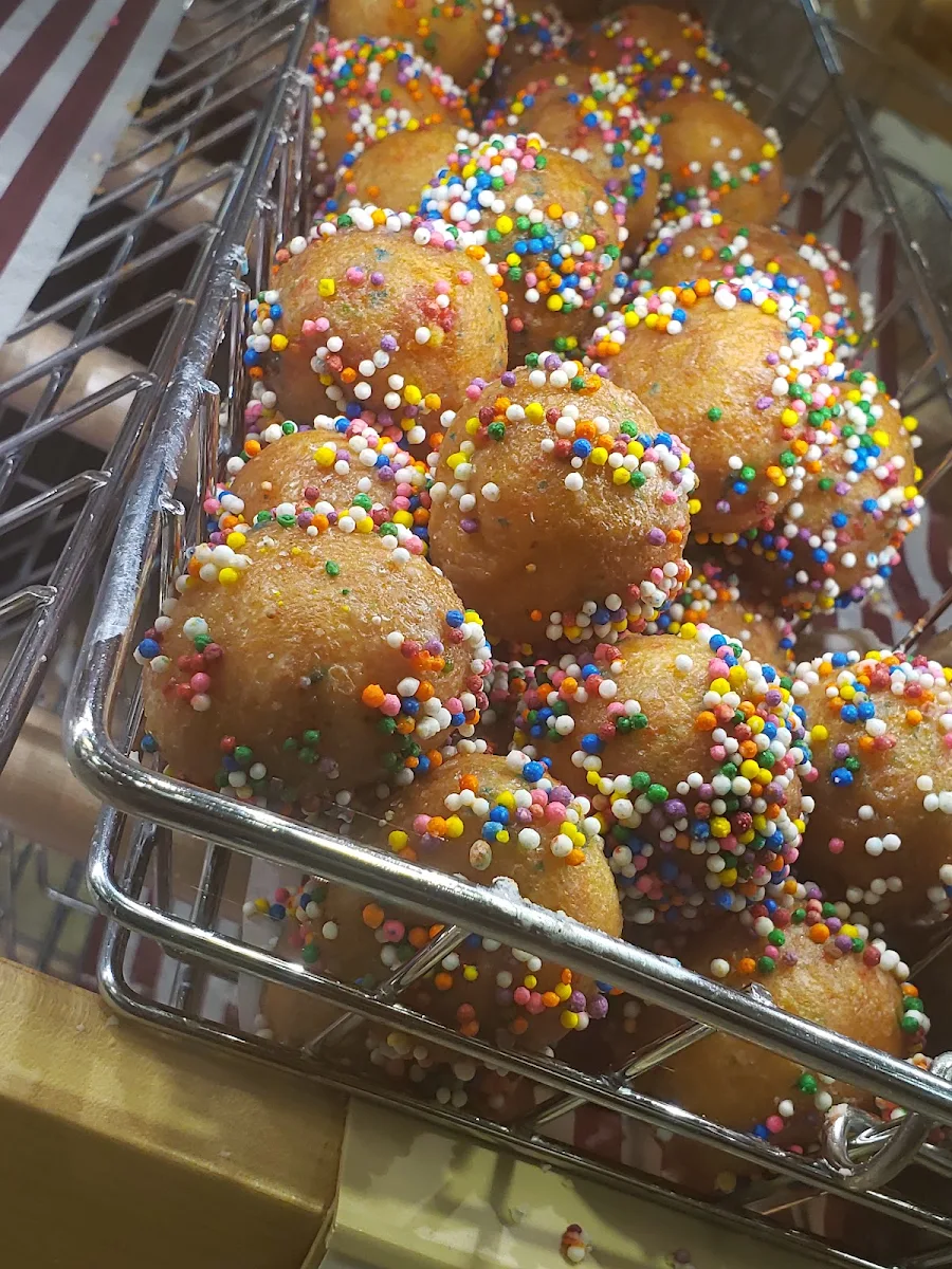 Birthday Cake Timbits, Tim Hortons