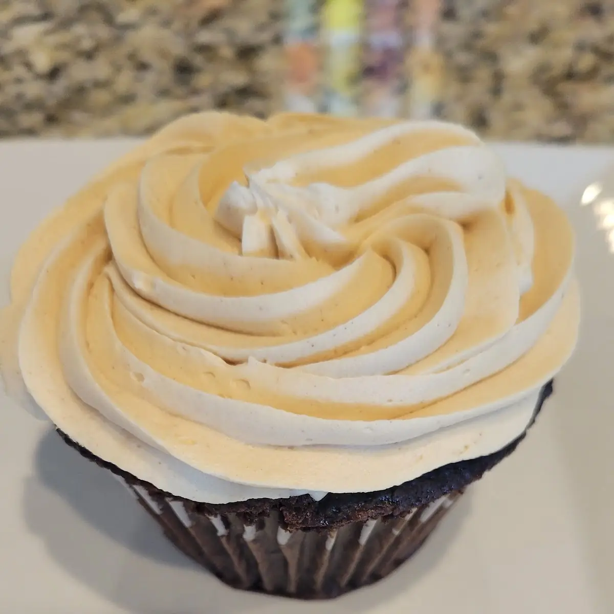 Chocolate Cupcake wth Peanut Butter Icingi