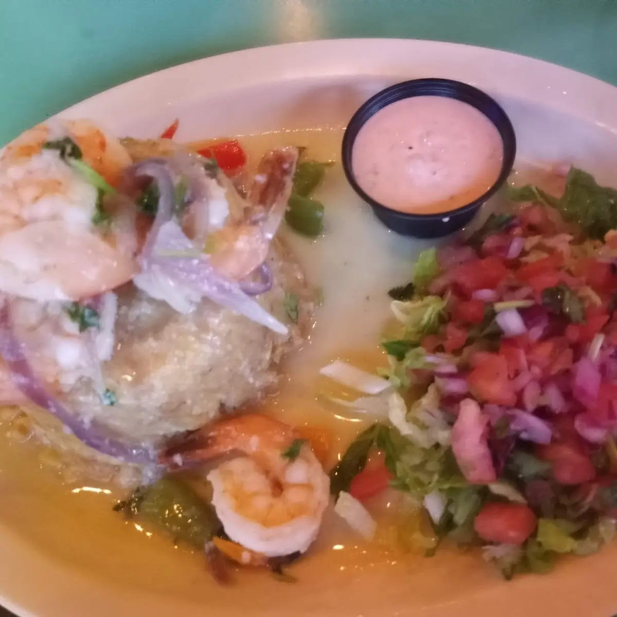 Mofongo Relleno de Camarones