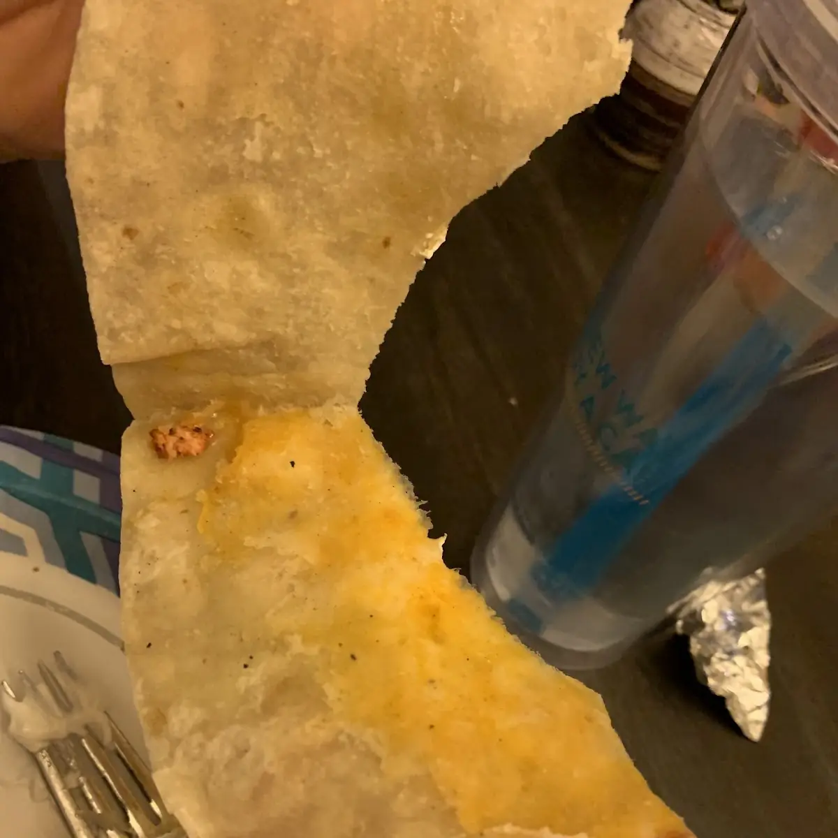 Shredded Chicken Quesadilla
