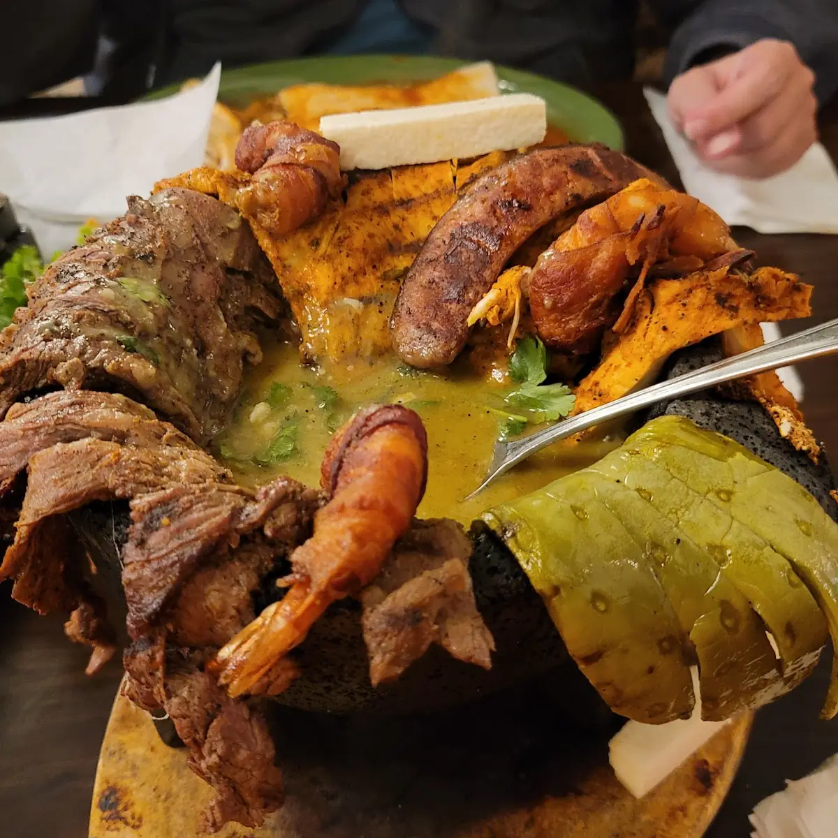 Seafood Molcajete