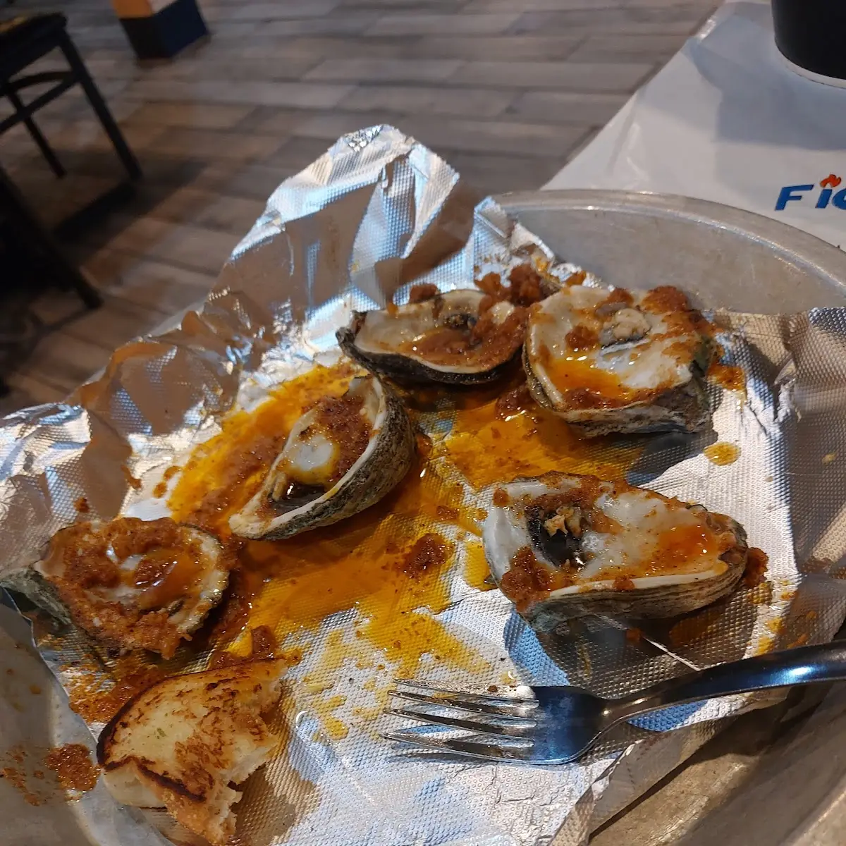 Charbroiled Oysters