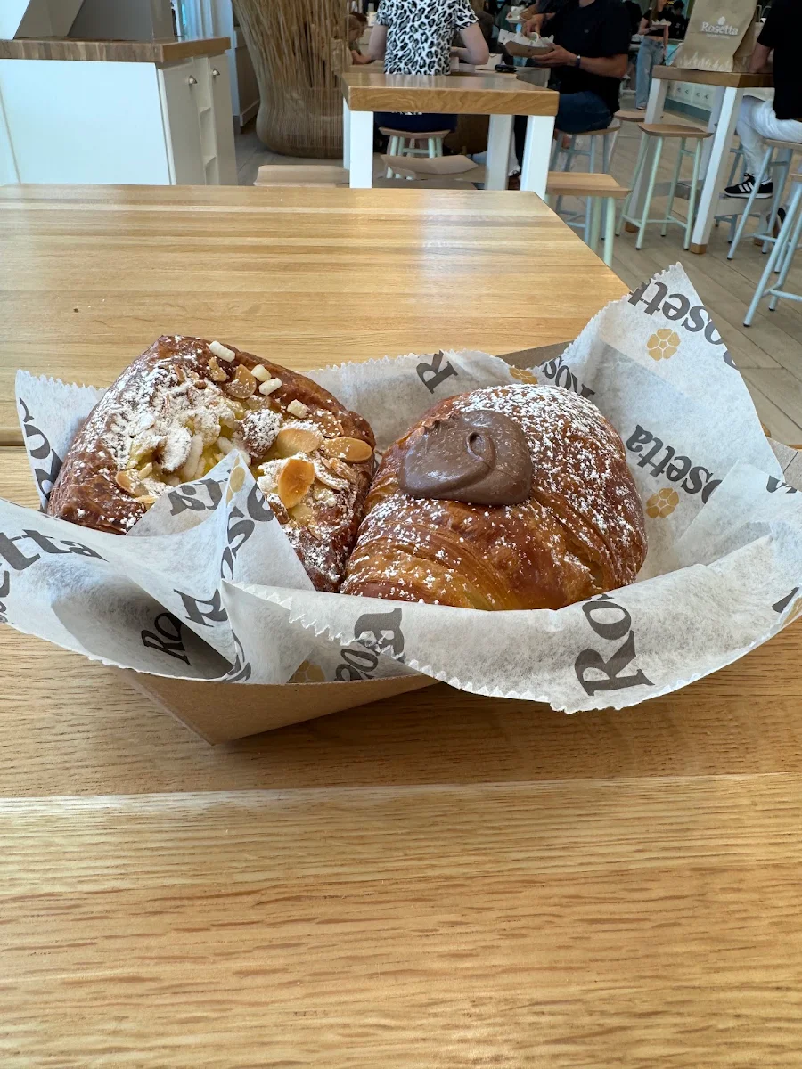 Croissant and Chocolate Nut Cookie