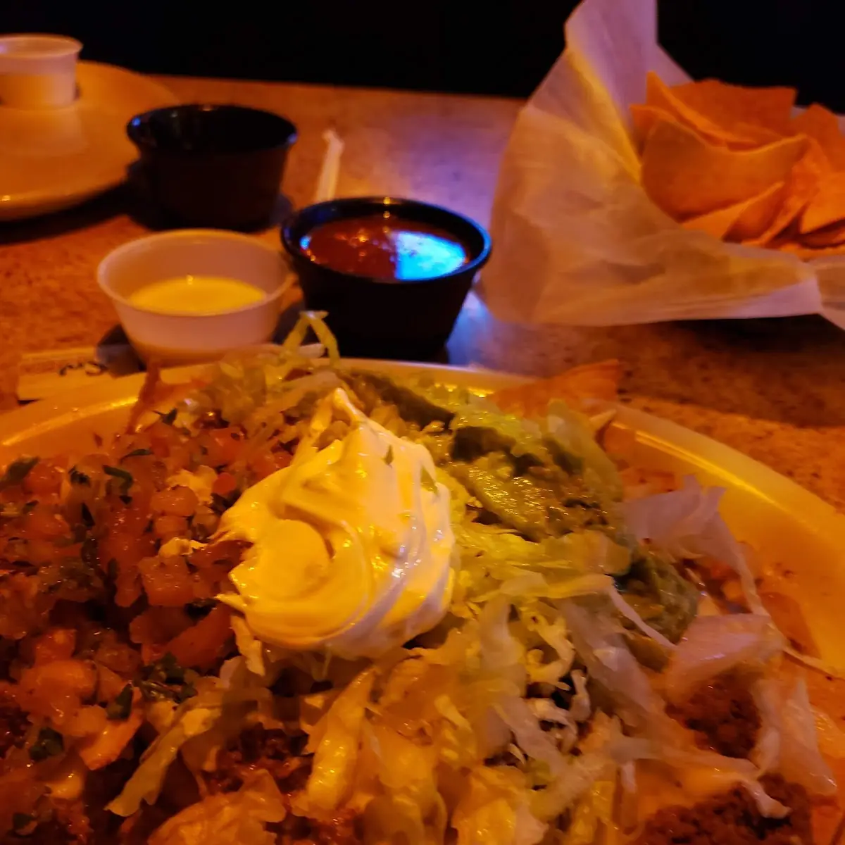 Nachos Supreme Beef