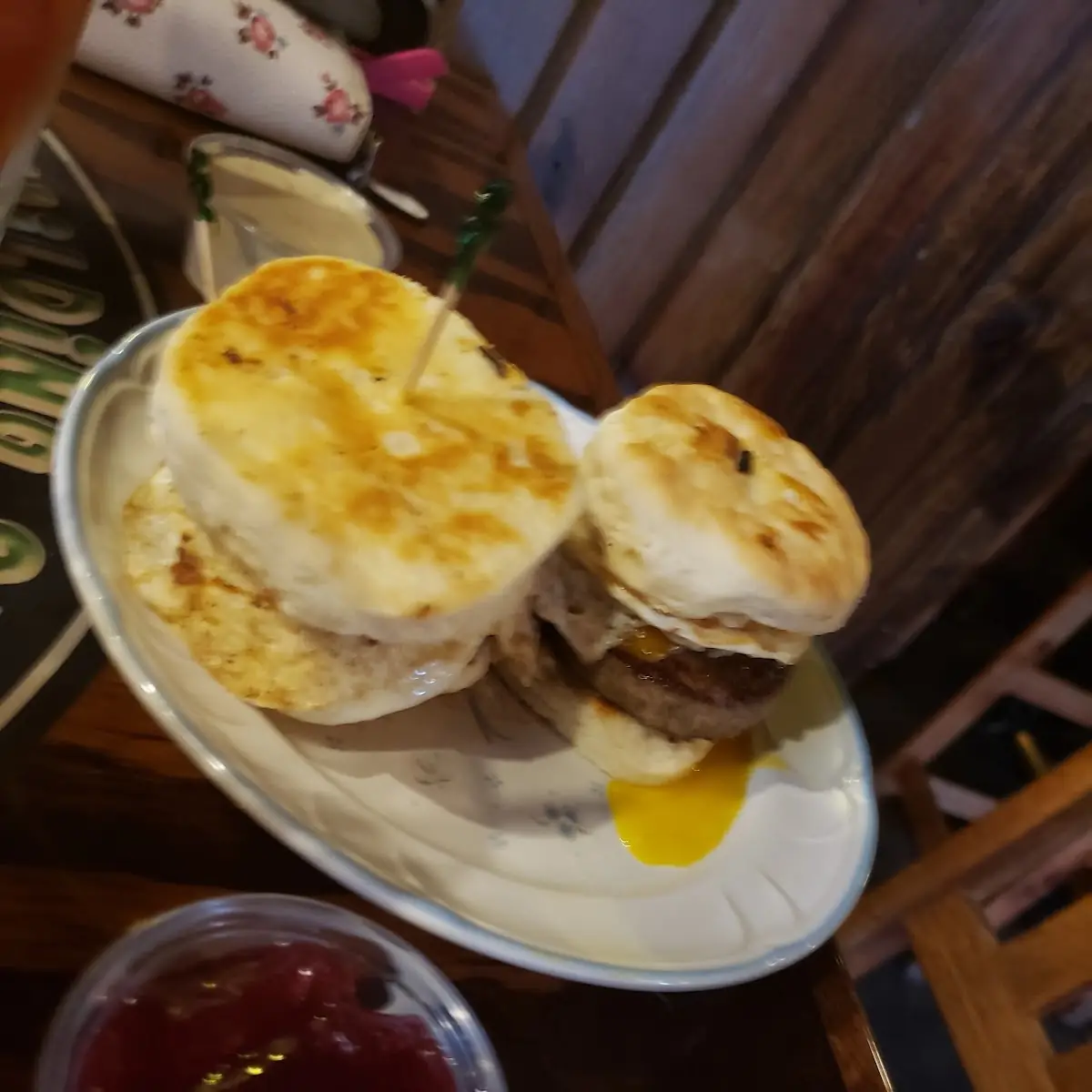 Sausage Egg and Cheese Stick