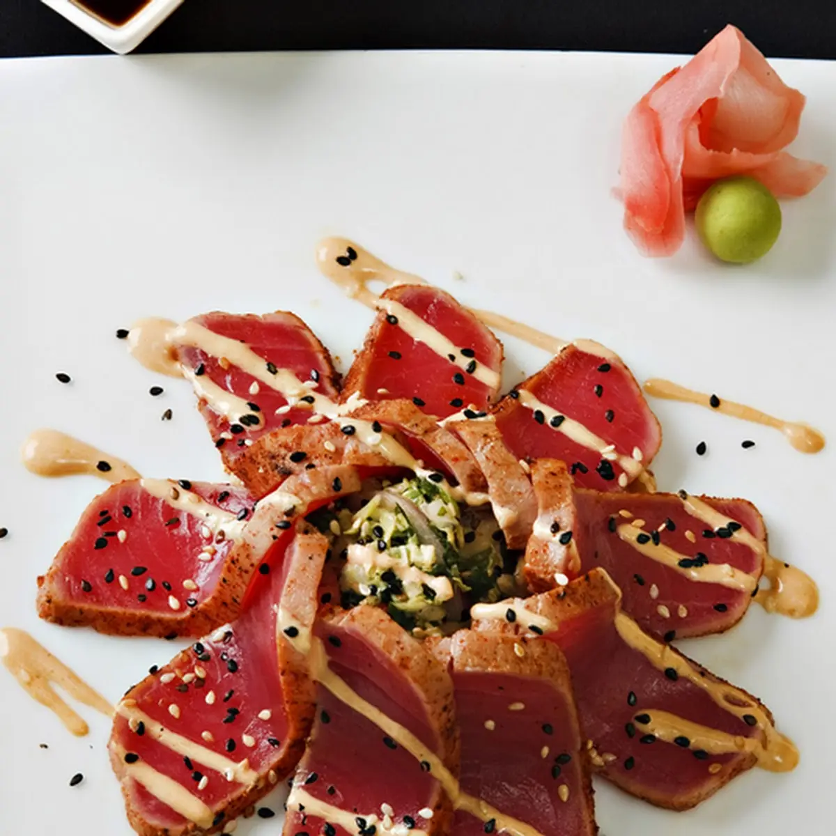 Seared Ahi Tuna Sashimi