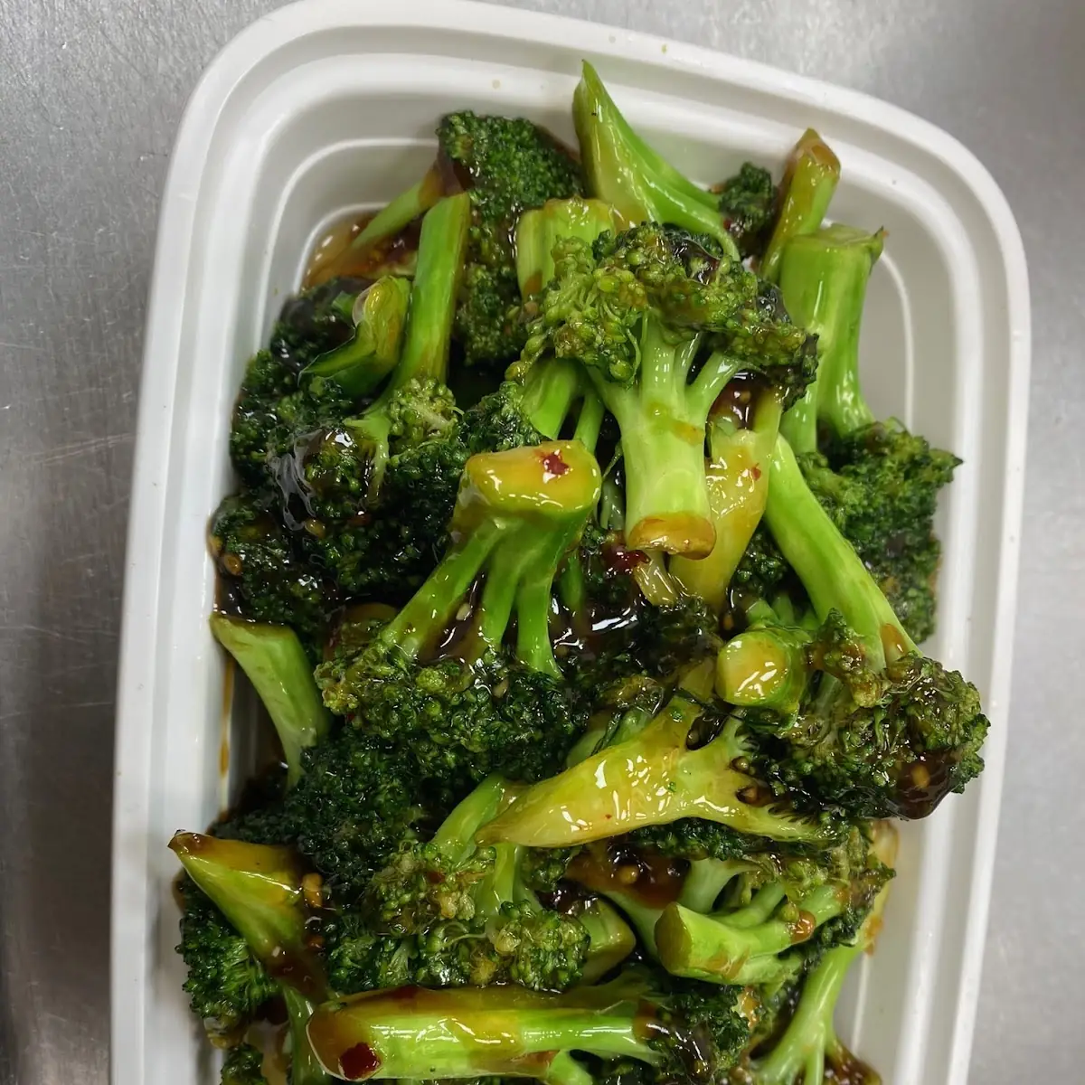 Broccoli w Garlic Sauce