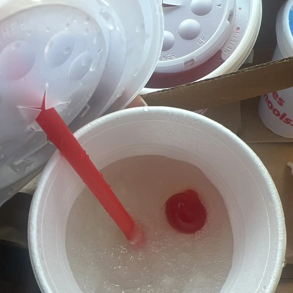 Slushes Contain Sugar