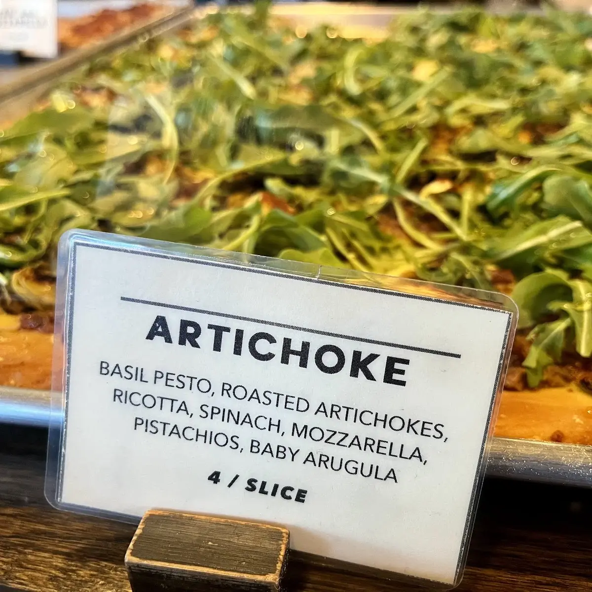 Artichoke Pizza