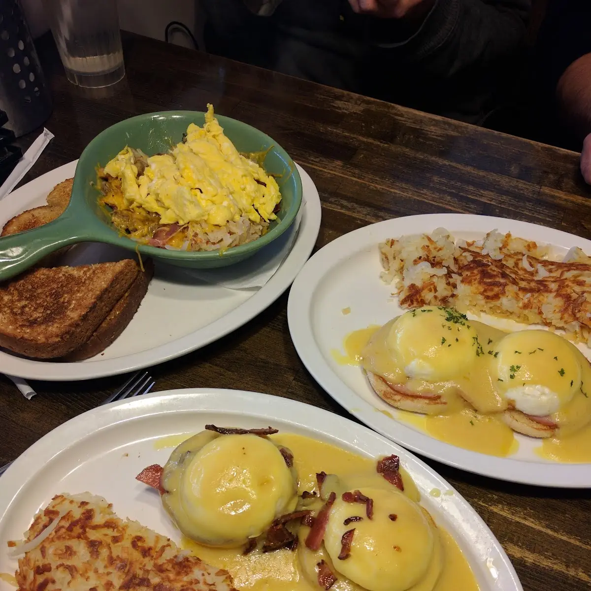 Brown Eggs Benedict