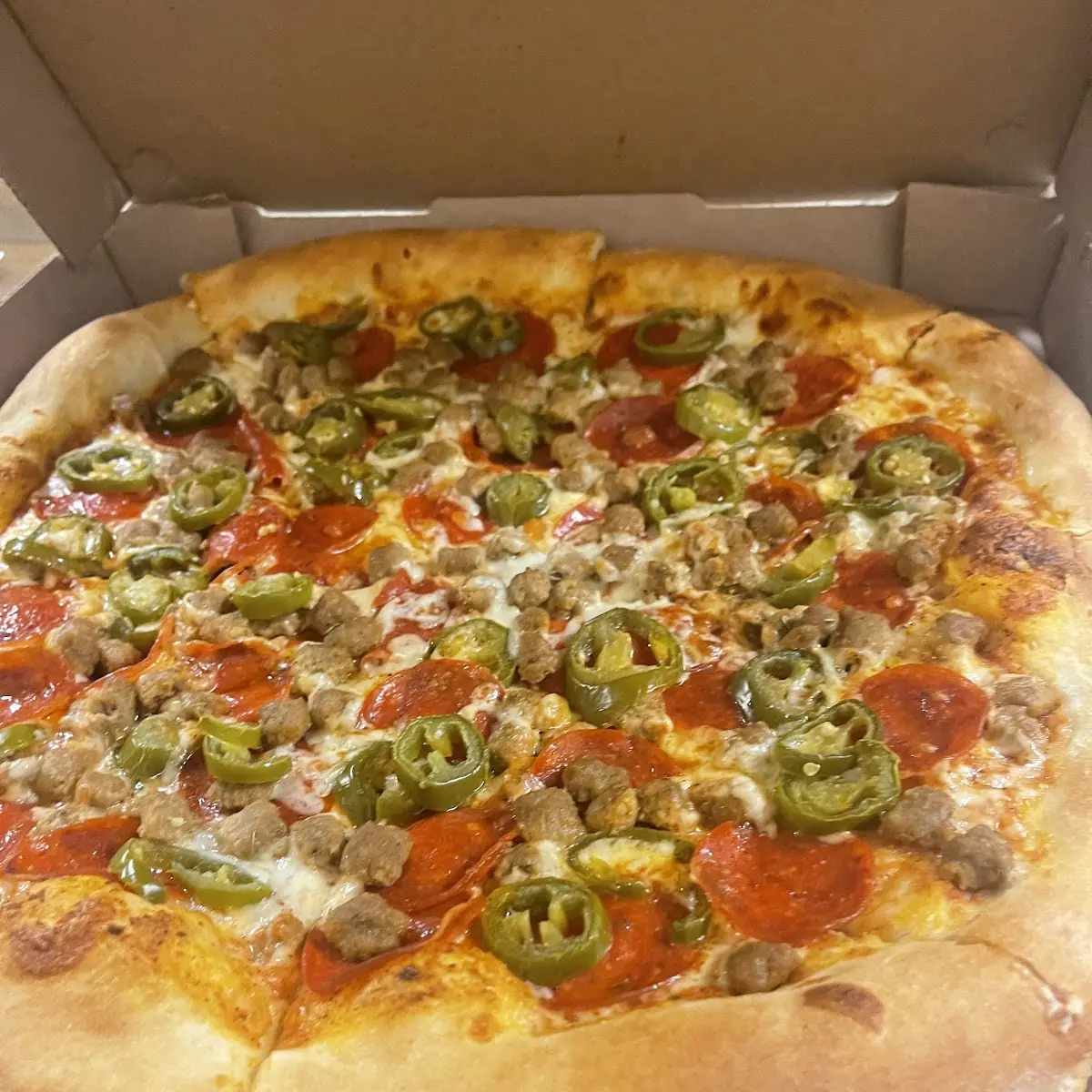 Pepperoni Sausage and Jalapeño Peppers