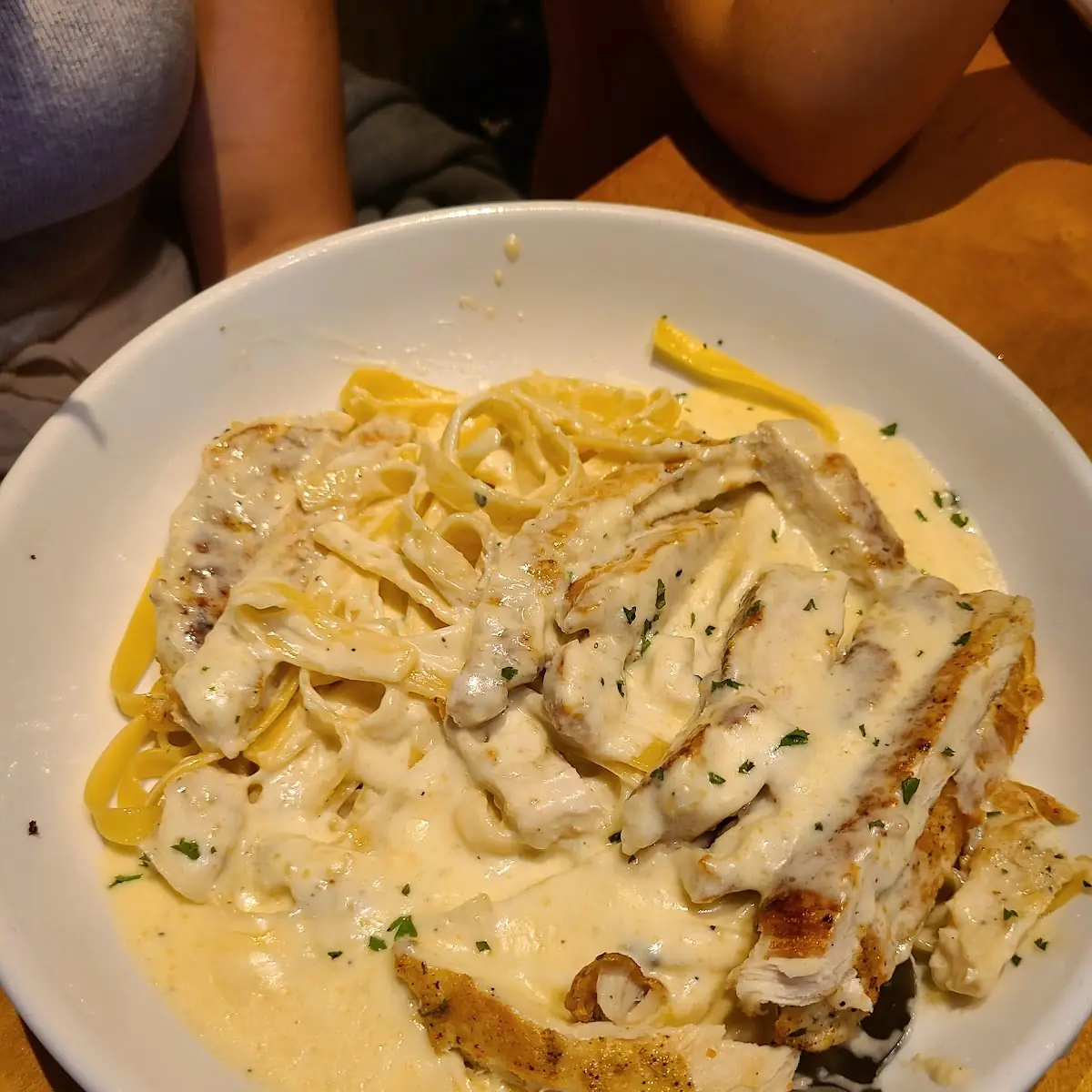 Alfredo Pasta with Chicken Alfredo