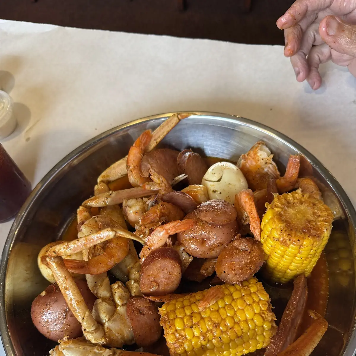 Boiled Seafood Platter