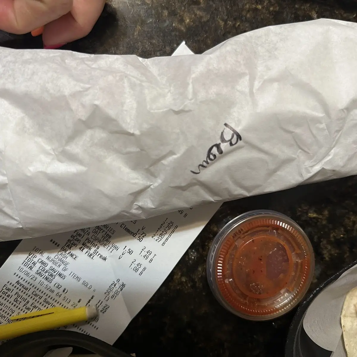 Bean Burrito