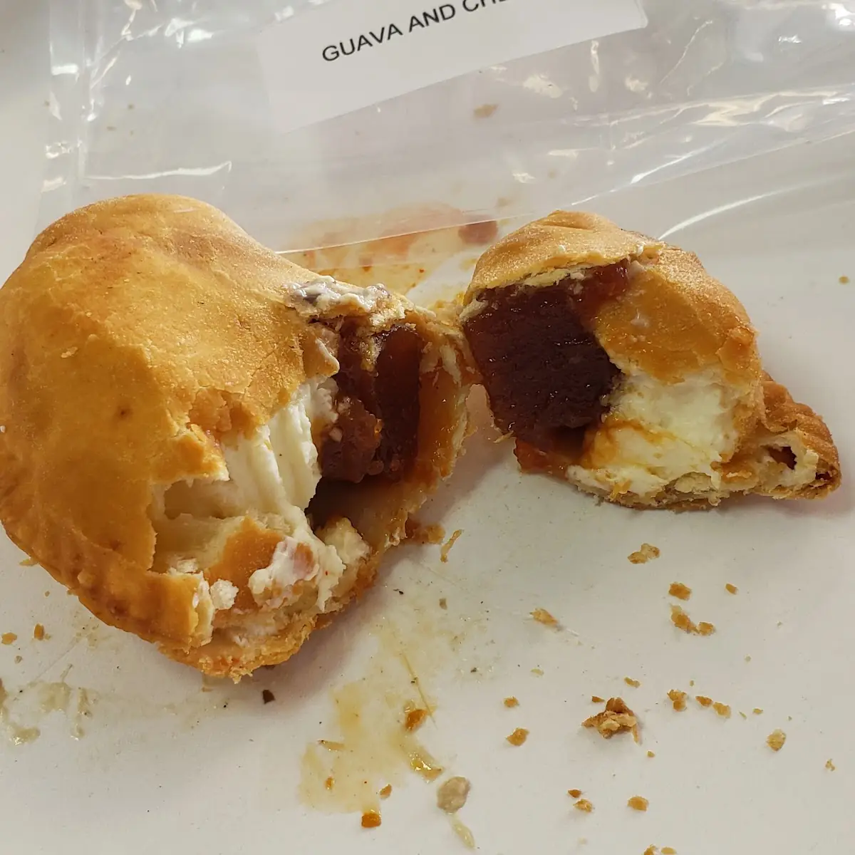 Guava and Cheese Empanada
