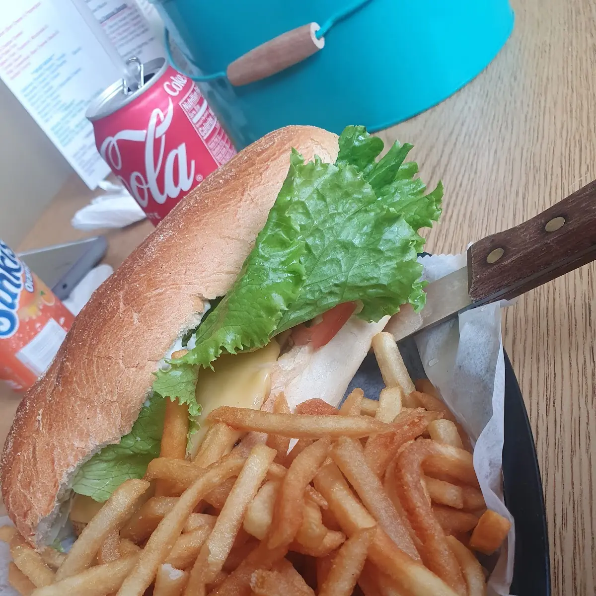 Marinated Grilled Chicken Sandwich on Portuguese Roll