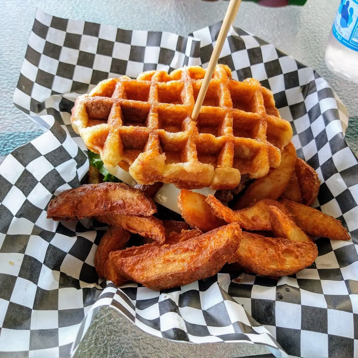 Waffle Burger