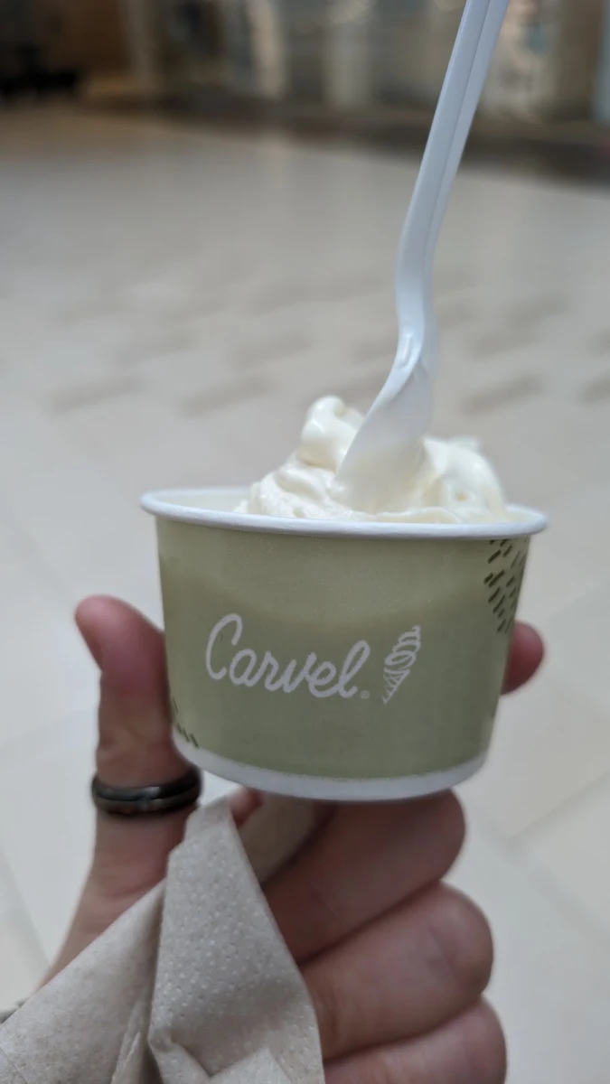 Soft Serve Vanilla Ice Cream