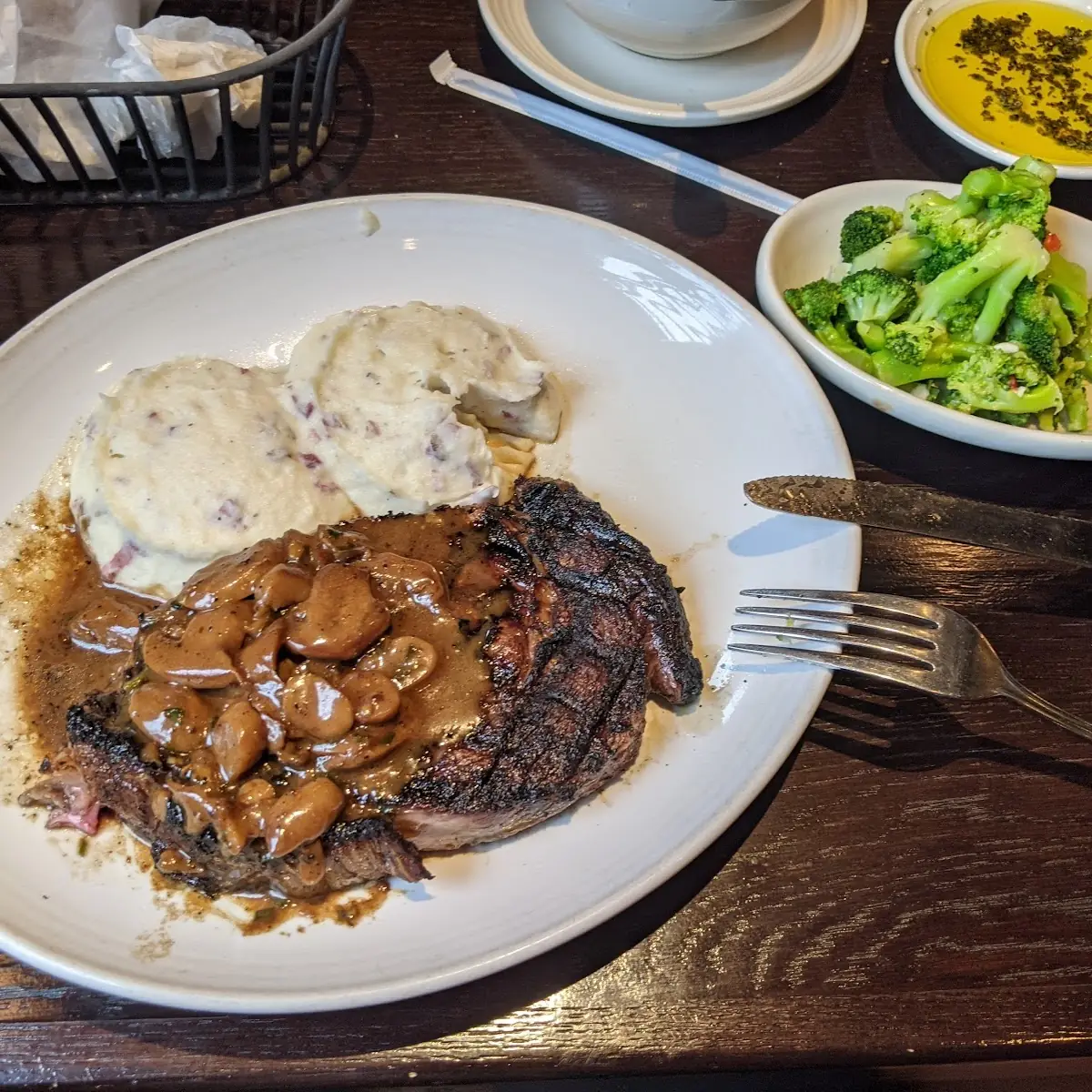 Ribeye Steak Marsala