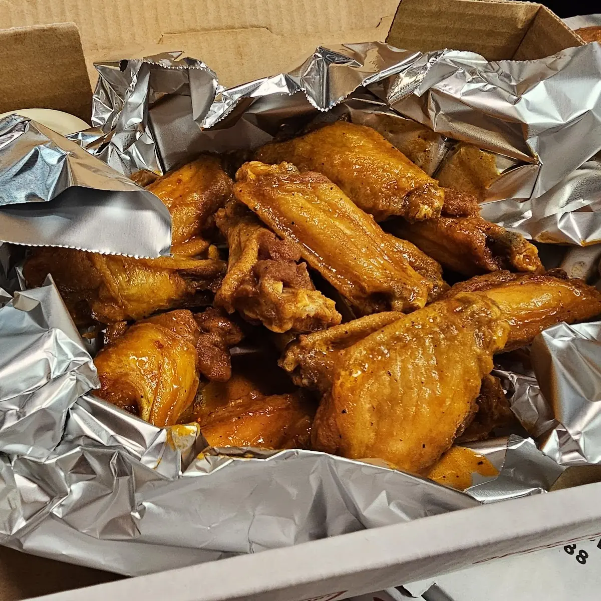 Chicken Wings Double Medium & Garlic Parmesan