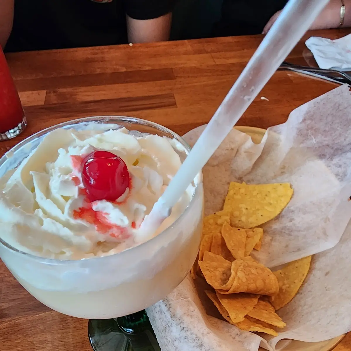 Piña Colada Y Chips