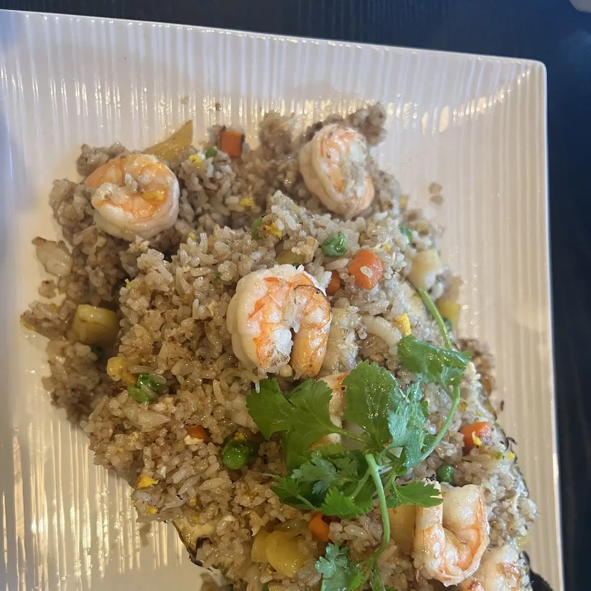 Seafood Pineapple Fire Rice - Com Chien Hai San