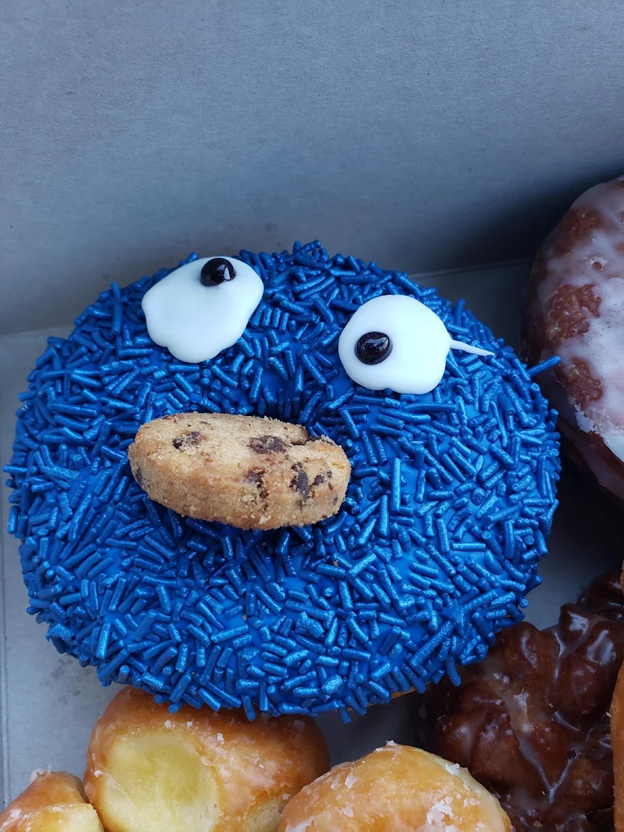 Cookie Monster Doughnut