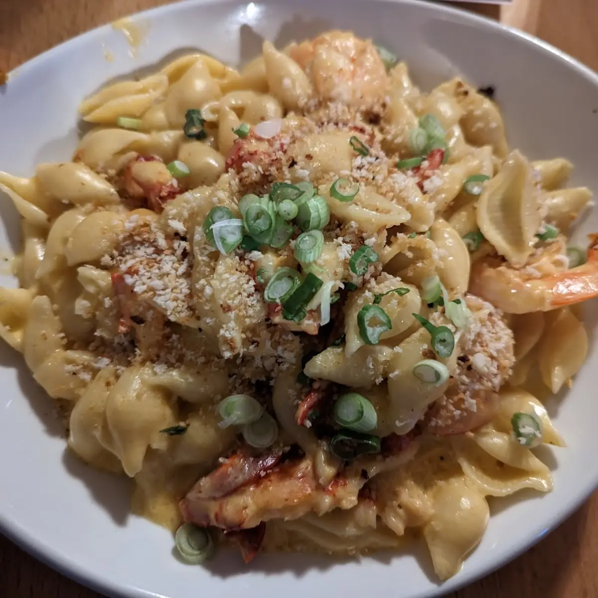 Seafood Mac and Cheese
