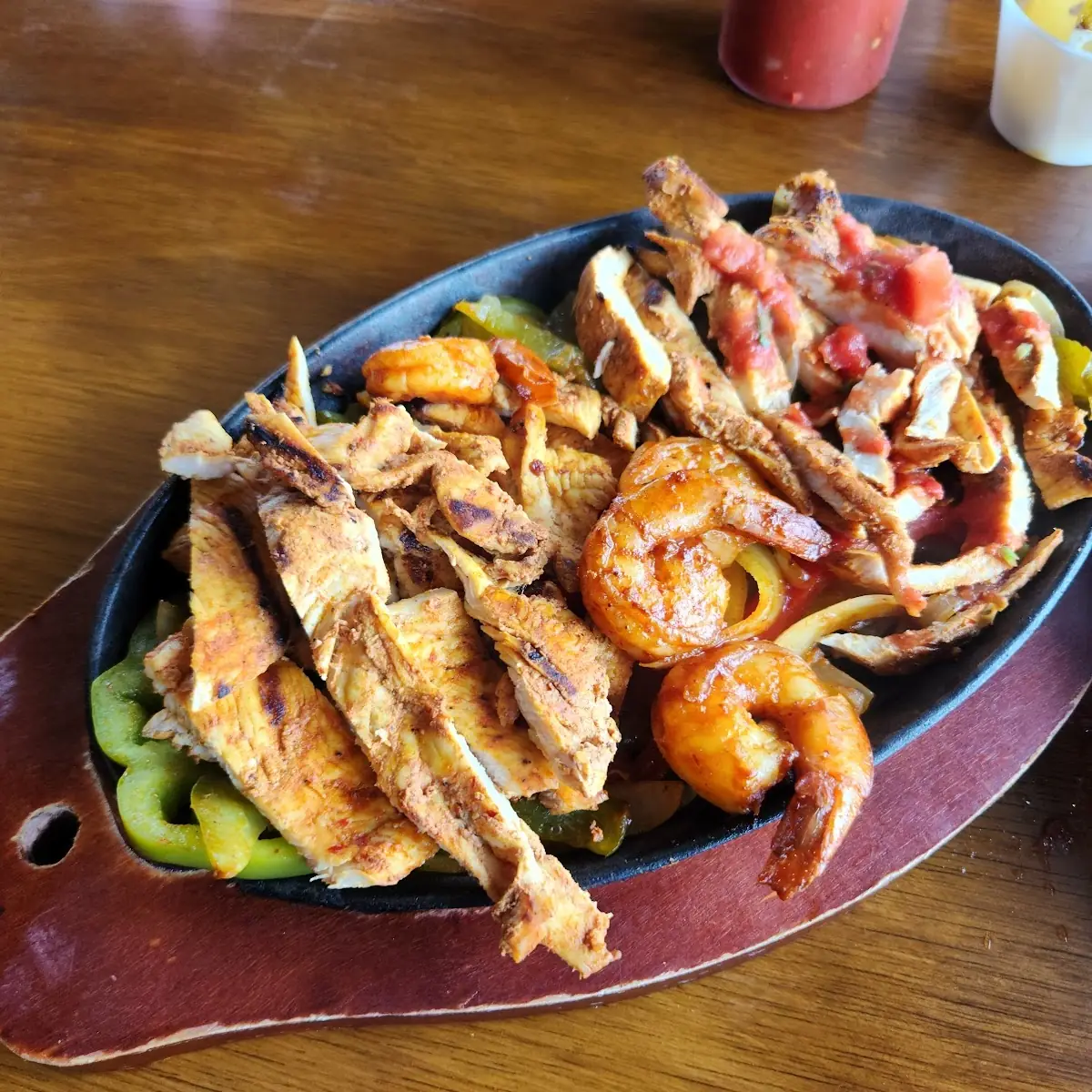 Chicken and Shrimp Fajitas