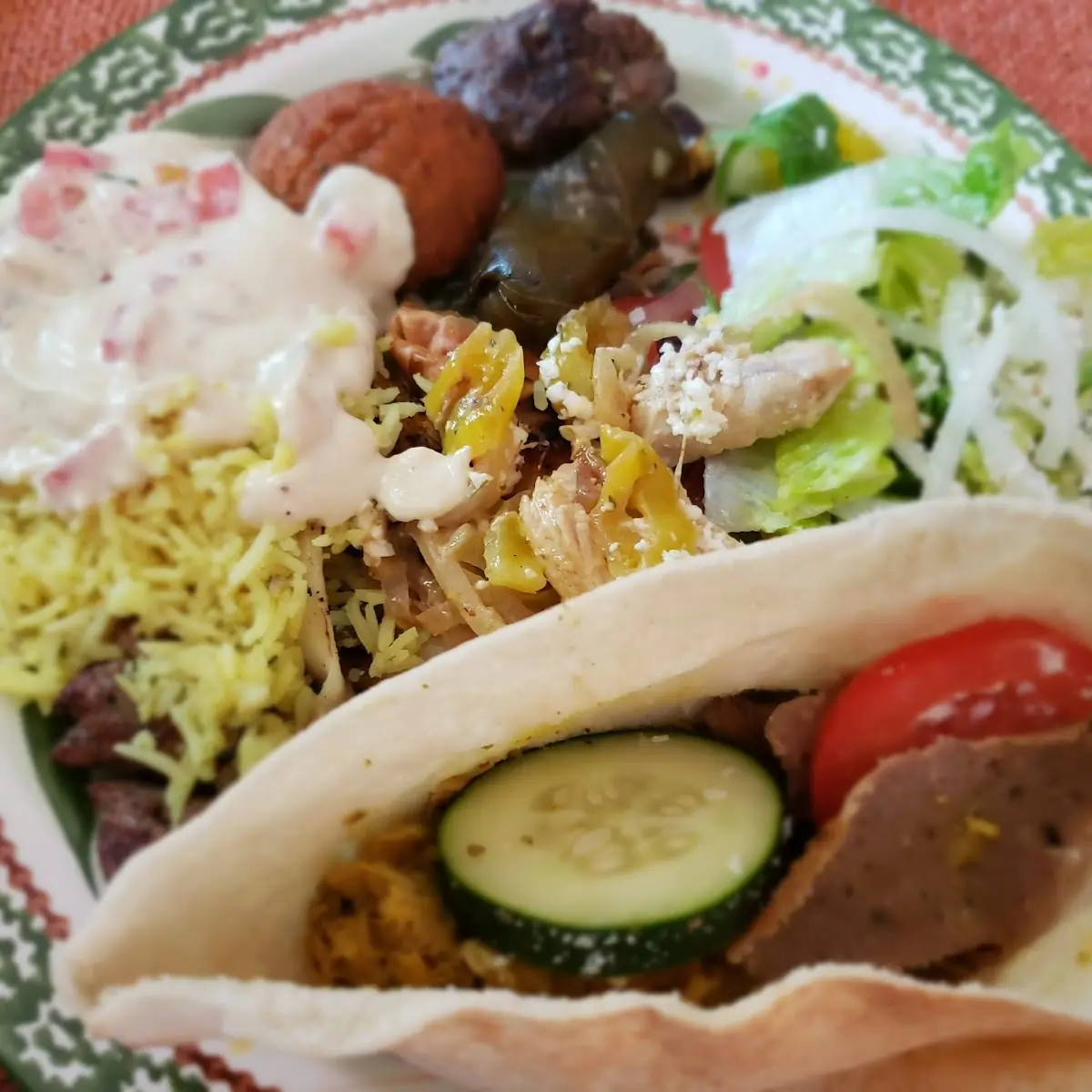 Shared for 2 Combo Platter Includes Practically All the Goodness They Have to Offer