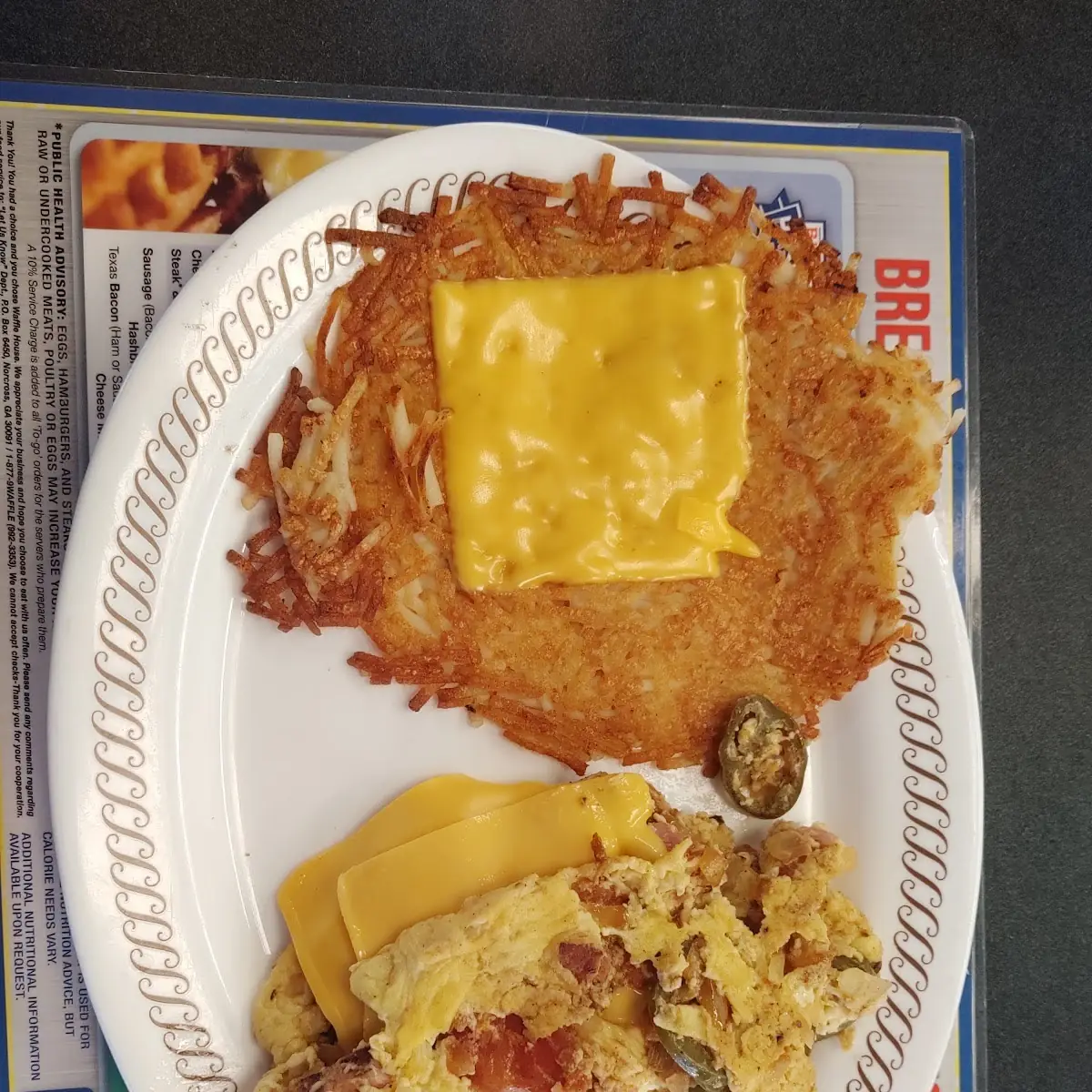 Spanish Omelette with Hash Browns