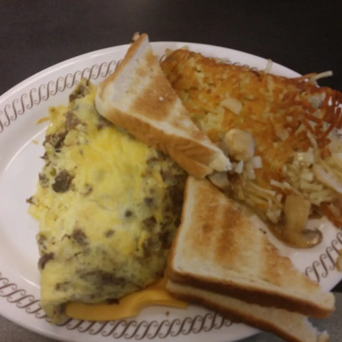 Steak and Cheese Omelette